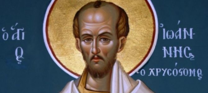 27. Januar – Skt. Johannes Chrysostomus